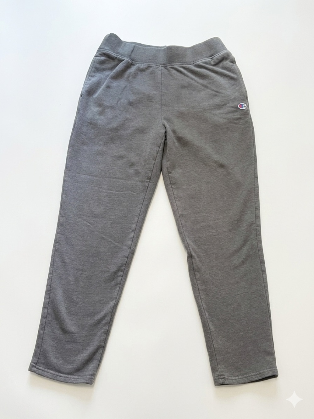 Champion Men's Granite Heather Gray Fleece Sweatpants Joggers Size Medium